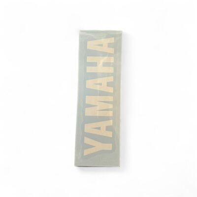 Adesivo Yamaha Logo Ufficiale Grigio Argento Universale