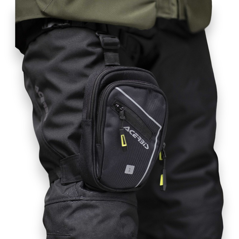 MARSUPIO DA GAMBA ACERBIS X-SIDE LITRO CON COVER WATERPROOF